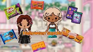 Мир Toca: пробуем закуски на Хэллоуин ⸜( &bull;⌄&bull; )⸝🧡🖤