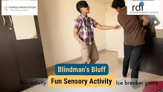 Fun Sensory Activity | Blindman's Bluff | RDI Activities for Autism & ADHD