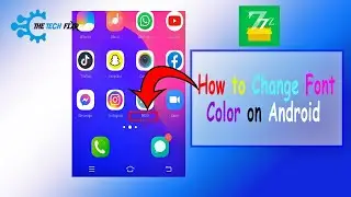 How to Change Font Color on Android | No Root! Easy Solution