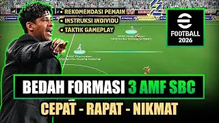 Bedah Formasi 3 AMF Serangan Balik Cepat (Quick Counter) eFootball 2026