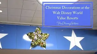 Christmas Decorations at the Walt Disney World Value Resorts