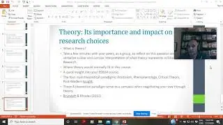 ED6110-58 Unit 11 Theory and the Dissemination of Findings