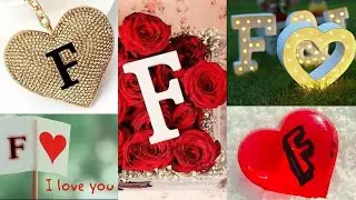 So Beautiful❤️#F Name Dp #LOVE/ Photo| F LETTER #STYLISH images| F Name #PENDANT GOLD/ #HEART images