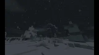 Minecraft winter.