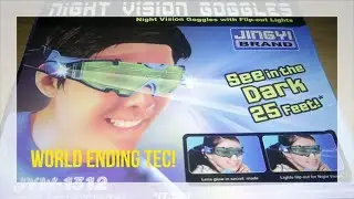 Night Vision Goggles -  Jingyu Brand - JYW 1312. Unboxing 4K