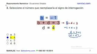 Razonamiento Numérico, Verbal, Lógico
