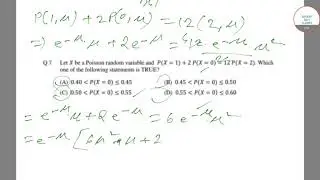 Solve IIT JAM Statistics 2019 Question paper with the help of these solved examples as guidelines.