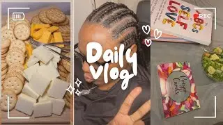 A Cozy Girls Day Vlog | Hair Day, Book Club & Prayer