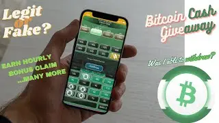 Bitcoin Cash giveaway  | Legit or Fake | Withdrawal proof | Leslie B Analysis