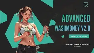 [ZaT-SCRIPTS] [QBCore / ESX / QBOX] &mdash; Advanced Washmoney V2.0