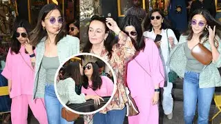 Alia Bhatt, Shaheen Bhatt, Soni Razdan & Neetu Kapoor Spotted in Bandra 😍💖📸