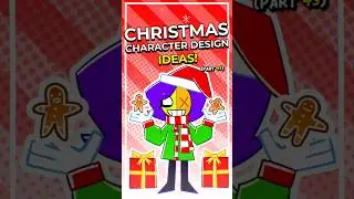 Christmas Character Design Ideas for Your Ocs ! 🎄 Part 43 #oc #ocs #characterdesign #art