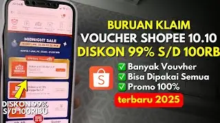 Buruan Klaim Kode Voucher Shopee Edisi 10 Oktober 2025 - Event 10.10 Diskon 100%