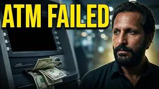 Cash got stuck in ATM machine due to power outage