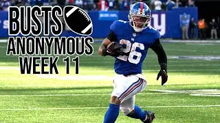 Busts Anonymous Week 11, 2022 - Fantasy Football Busts of the Week