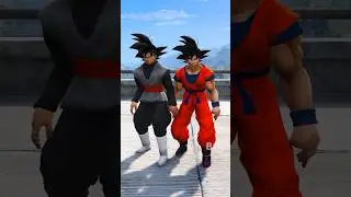 GTA V : GOKU VS IRONMAN SUPERHERO BATTLE S02 🔥 #shorts #gta5