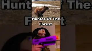 Sml Jeffy Vs A Bear! (Man Vs Bear Edit!) #short #foryoupage