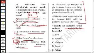 KPSS 2025 SINAV TADINDA TARİH DENEMESİ -36- #kpss2025 #kpsstarih #kpsstarihdeneme
