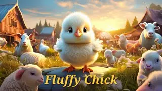 Fluffy Chick | Farm Animals Song | Kids Sing Along Song | Nursery Rhymes
