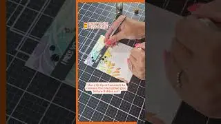 A tip on how to fix a messy glue! #altenew #craftingtip #tutorial #cardmakingtip #crafting