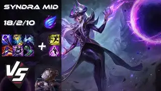 MID Syndra vs Orianna - EU Challenger Patch 25.S1.5