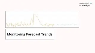 Monitoring Forecast Trends | ManageEngine OpManager