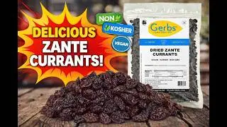 Dried Zante Currants, No Added Sugar By Gerbs Allergy Friendly Foods