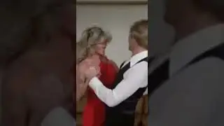 Farrah  danced with Dennis Cole     Dancing in the dark 1st Season   Episode 19   1977