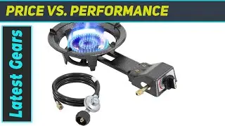 Portable Propane Gas Stove Review - Forimo Single Burner Cast Iron Cooker