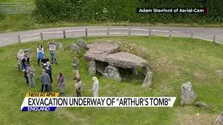 Tomb linked to legend of King Arthur to be excavated