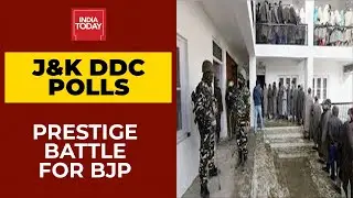 BJP-Gupkar Faceoff| Phase 2 Of Jammu And Kashmir District Polls Underway