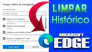 Limpar o histórico, dados de navegação do Microsoft Edge