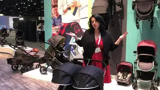 Evenflo Aero 2 Double Stroller @ JPMA Baby Show 2019