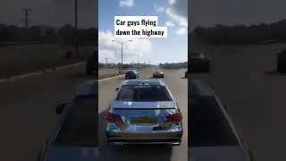 Forza horizon 5 cutting up flying through Traffic No Hesi #shorts #assettocorsa #fh5
