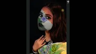 Flag On face - Short Photoshop Tutorial #shorts #photoshop #short
