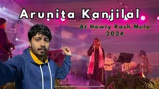 Arunita Kanjilal Live Concert at Howly Rakh 2024 || Howly Rash Mela 2024 || howly rash lottery 2024