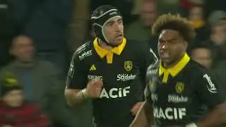 TOP 14 - Essai de Ultan DILLANE (SR) - Stade Rochelais - Castres Olympique