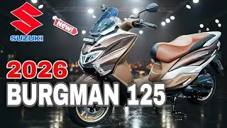 🚨2026 Suzuki Burgman 125 REVEALED? – Full Review, Price, Features & Top Speed?