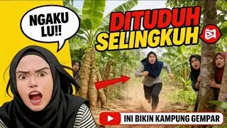 DITUDUH SELINGKUH‼️ Jemidah Kejar Jeminah Sampai Kebun 😂 | Candaan Kampung Sedanten