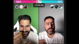 لايف حسين وسلار بيركان 😂🤭 ينتقدون مشتركين قسمة ونصيب