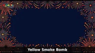 Yellow Smoke Bomb by Black Cat Fireworks