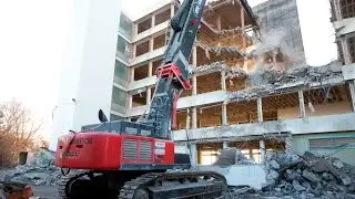 **TEASER** HITACHI Kiesel Multi Carrier KMC520-5 BTV Abbruch-High-Reach-Ausr&uuml;stung, 2016.