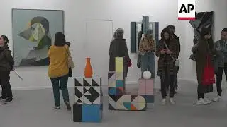 Dead Picasso sculpture headlines Madrid art fair