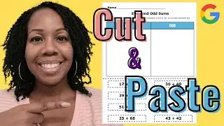 How to Make a Cut and Paste Worksheet | Elementary Math Resources