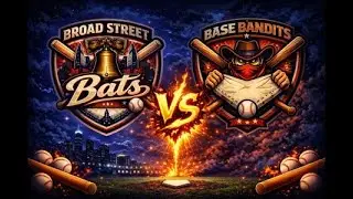 Broad Street Bats (0-1) vs. Base Bandits (1-0) I Week 2 Game 3