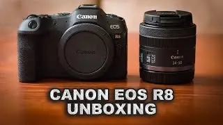 Canon EOS R8 & RF 24 -50mm Kit Lens Unboxing