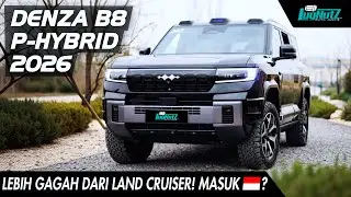 LEBIH GAGAH Dari Land Cruiser HARGA CUMA 1/3! Ini SUV Offroad TERMEWAHnya BYD, Fangchengbao Denza B8