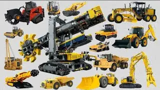 heavy equipment | bucket wheel, demolition, backhoe, trencher, grader, loader, articulated