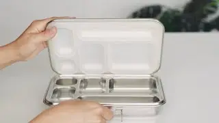 Nestling Stainless Steel Bento Lunchbox