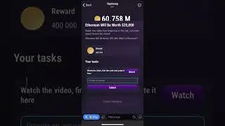 Ethereum Will Be Worth $20000 || Tapswap Video Answer Today || 23 July Tapswap Answer #tapswap